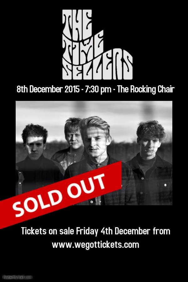 MerciaMusic's tweet photo. @timesellers show @__RockingChair has just sold out in 23 minutes. This is gonna be a right gig. #sheffieldissuper https://t.co/fhKXFIXctT