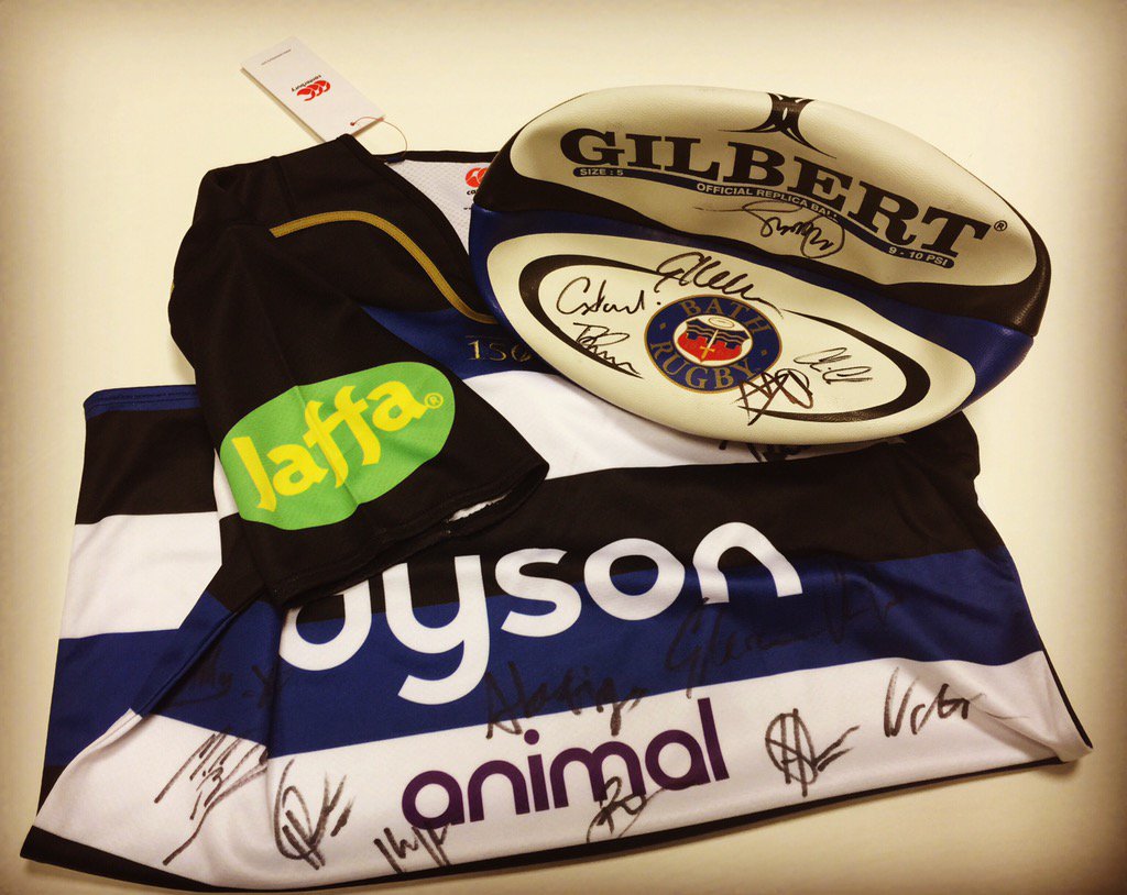Amazing @bathrugby competition. Simply follow and RT for your chance to win these goodies in time for #Christmas