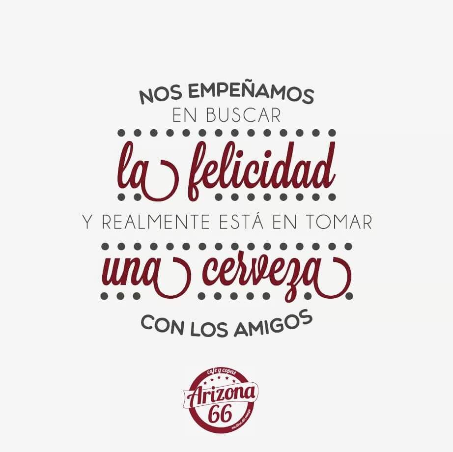#CuandoLaFelicidadEstáDetrásDeUnaCervezaConLosAmigos #Arizona66 #MedinaDelCampo