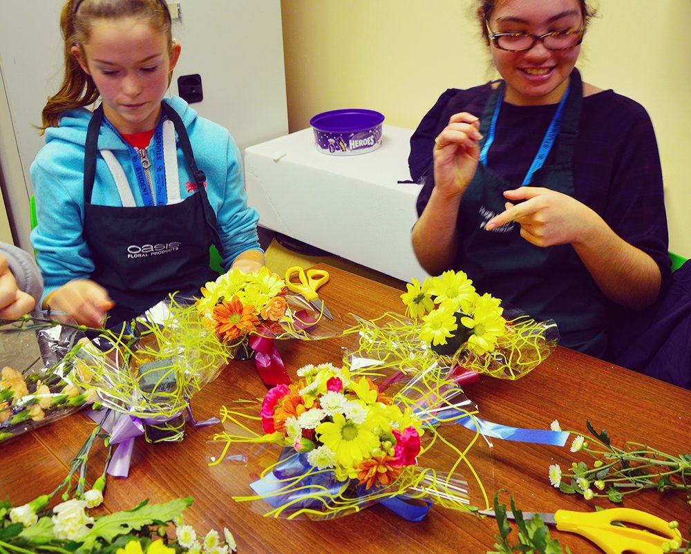 Hugh Baird College on Twitter: "Our School Link pupils from Bank View High School had a bloomin