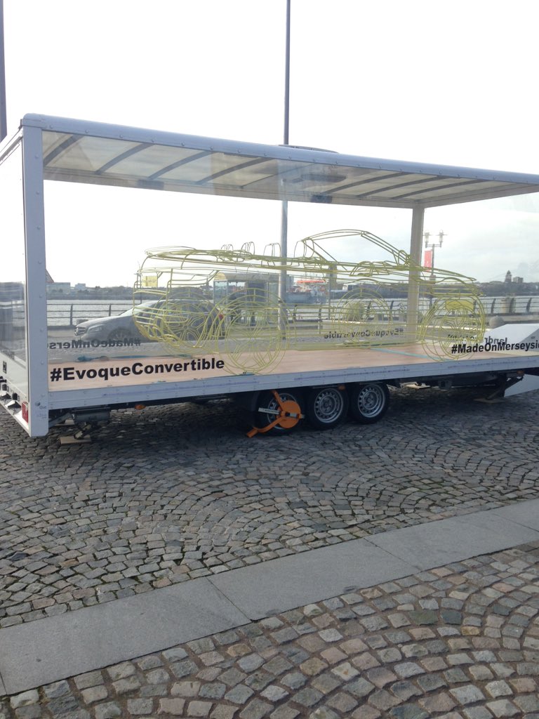 QuirkyLiverpool's tweet photo. Interesting see through car spotted at Princes Parade https://t.co/bCoAInNMN0