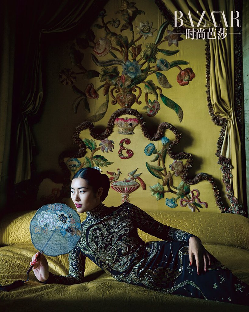 One more from #HarpersBazaar China by #SunJun