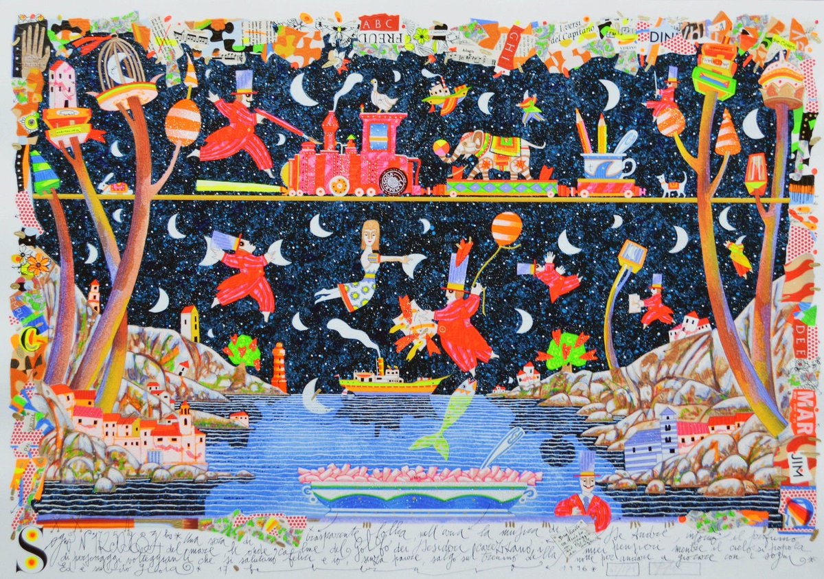 Calandra_Arte's tweet photo. @ArteMusante Francesco Serigrafia polimaterica cm 70x100 Una sera di trasparente follia...
edizione Novembre 2015 https://t.co/8677ckMPY1