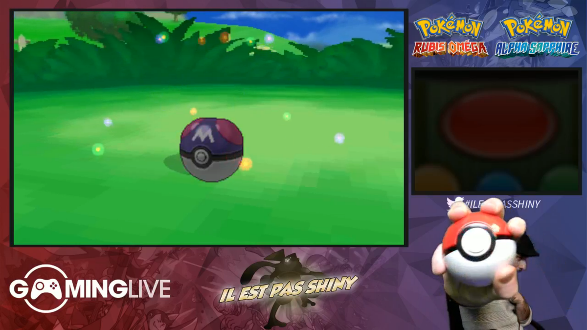 Ulristo's tweet photo. @KenBogard @GamingLive #IlEstPasShiny #GamingLive Une Demi-heure Premier Shiny ! #Locklass #RageVSPicross https://t.co/qHDT9plN38