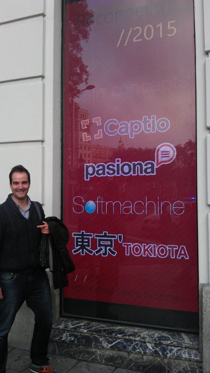 Softmachine_es's tweet image. #Orgullosos del equipo Softmachine y de seguir colaborando con el #talento @borjagarciac #Reconnect2015