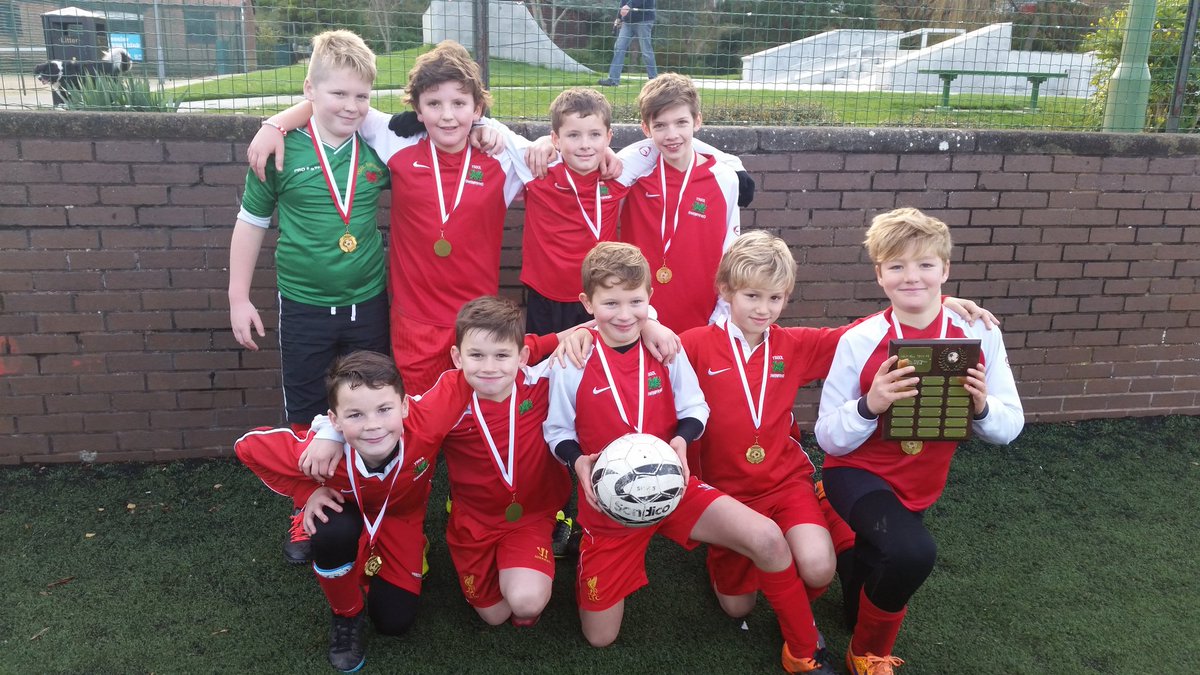 redmanc's tweet photo. Well done to year 5/6 football team.Played  really well and finished as champions.@YsgolGwenffrwd @Holywell_FITC https://t.co/UUsvQKy8NY