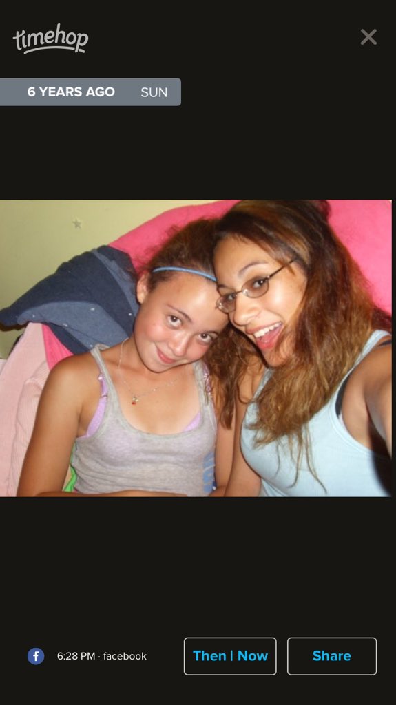 nicolerrrose's tweet photo. How cool were me and @leeeRoman #2skool4kool #notsure https://t.co/vqdNGha8ek