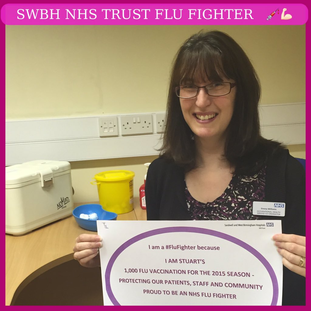 Just vaccinated my 1,000th member of NHS Staff during the 2015 Flu Season #Proud #FluFighter 

💉💪🏻💉👍🏻💉💪🏻💉💪🏻💉💪🏻💉💪🏻