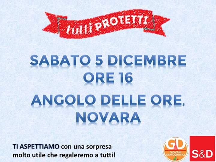 gdnovara's tweet photo. Domani vi aspettiamo nel centro cittadino per parlare di prevenzione e Aids. Regalo in omaggio! #tuttiprotetti https://t.co/exdW6FT9g6