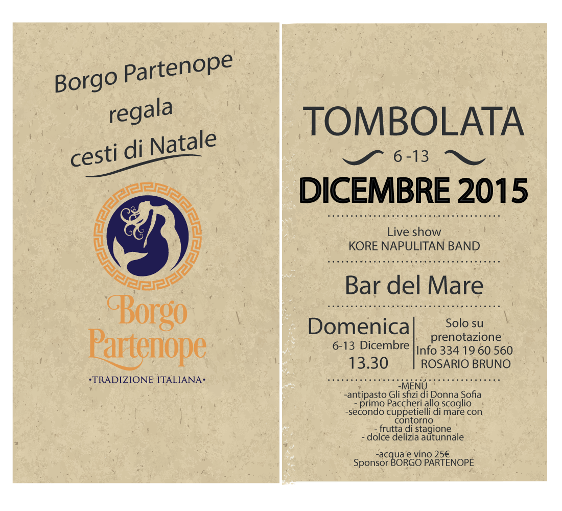 borgopartenope's tweet photo. #BorgoPartenope vi invita al #bardelmare. Domenica 6 e domenica 20 dicembre alle 13.30 https://t.co/IH2WM5BPsK