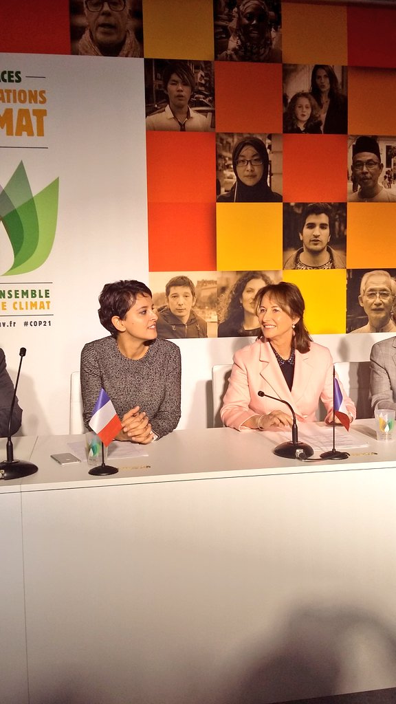 COP21en's tweet photo. .@RoyalSegolene "In order to act you must learn. We need to educate young people about sustainable development" https://t.co/DUXznjvMKL