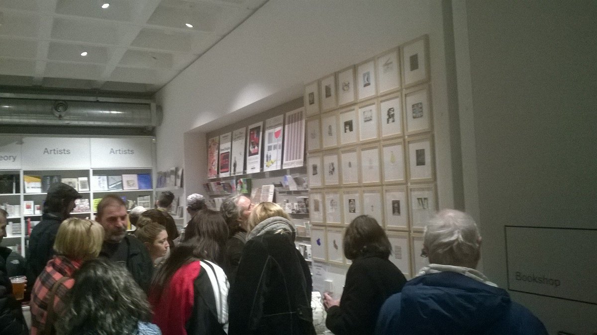 CFPRresearch's tweet photo. Pics from last nights #miniprint15 launch exhibition continues to 1st Jan 2016 @ArnolfiniShop https://t.co/rKtdefKGbH