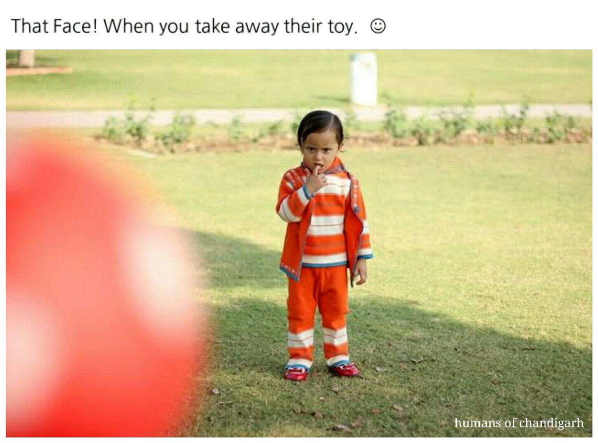 humanschd's tweet photo. That Face! When you take away their toy. #chandigarh #toys #kids https://t.co/rEsGMbGhgX