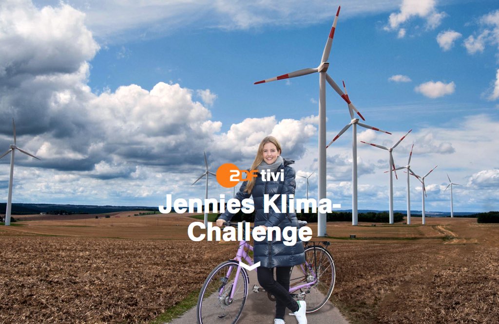 NewsfromJane's tweet photo. Heute 19:25 Uhr #logoextra gucken. #jenniesklimachallenge #cop21 #klimagipfel https://t.co/kX8qUKg0mF
