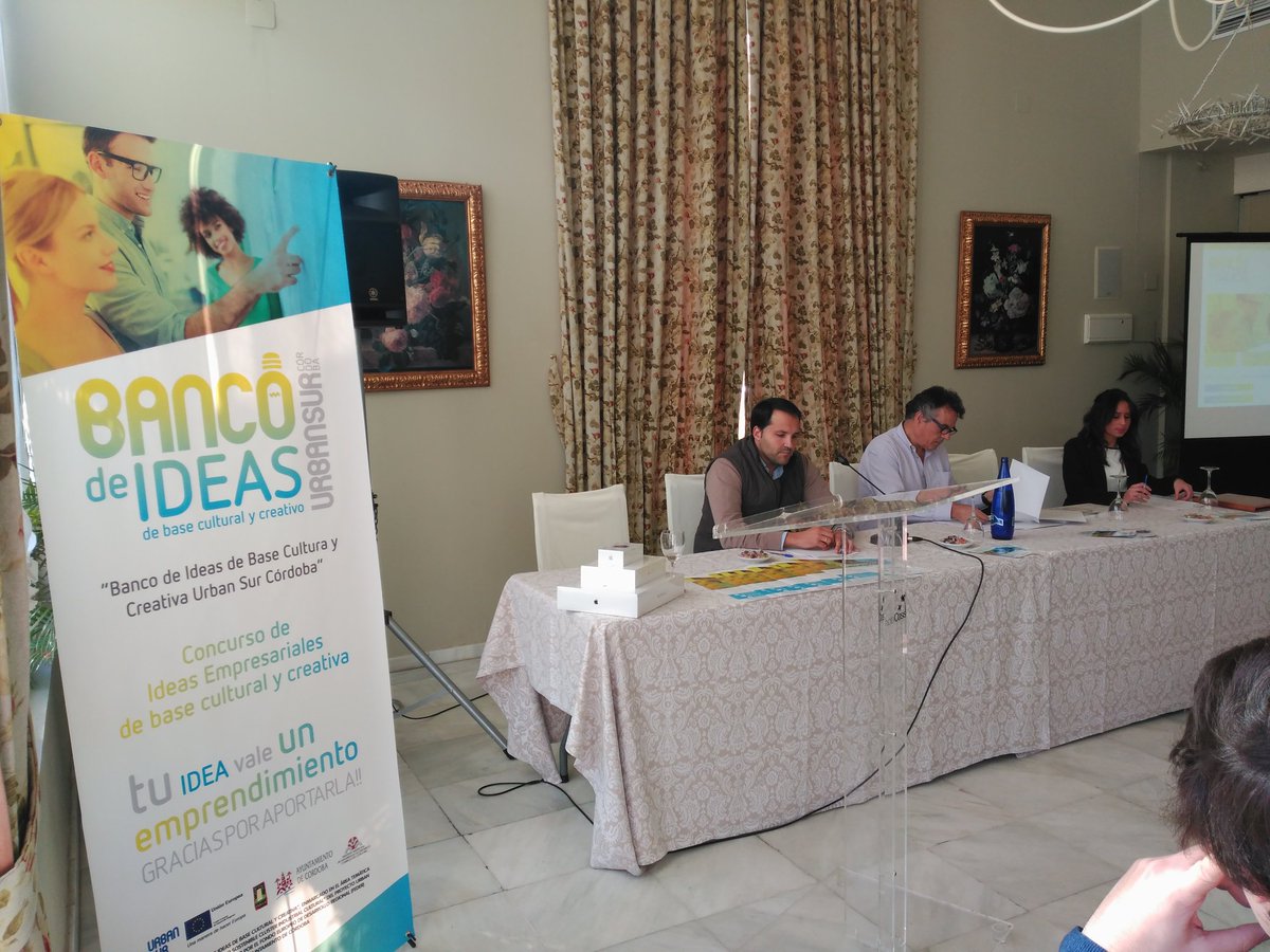 CordobaUrbanSur's tweet photo. Arrancamos, pronto conoceremos el Banco de Ideas Culturales y Creativas #UrbanSur y las ganadoras del concurso https://t.co/PtITxdAnHC