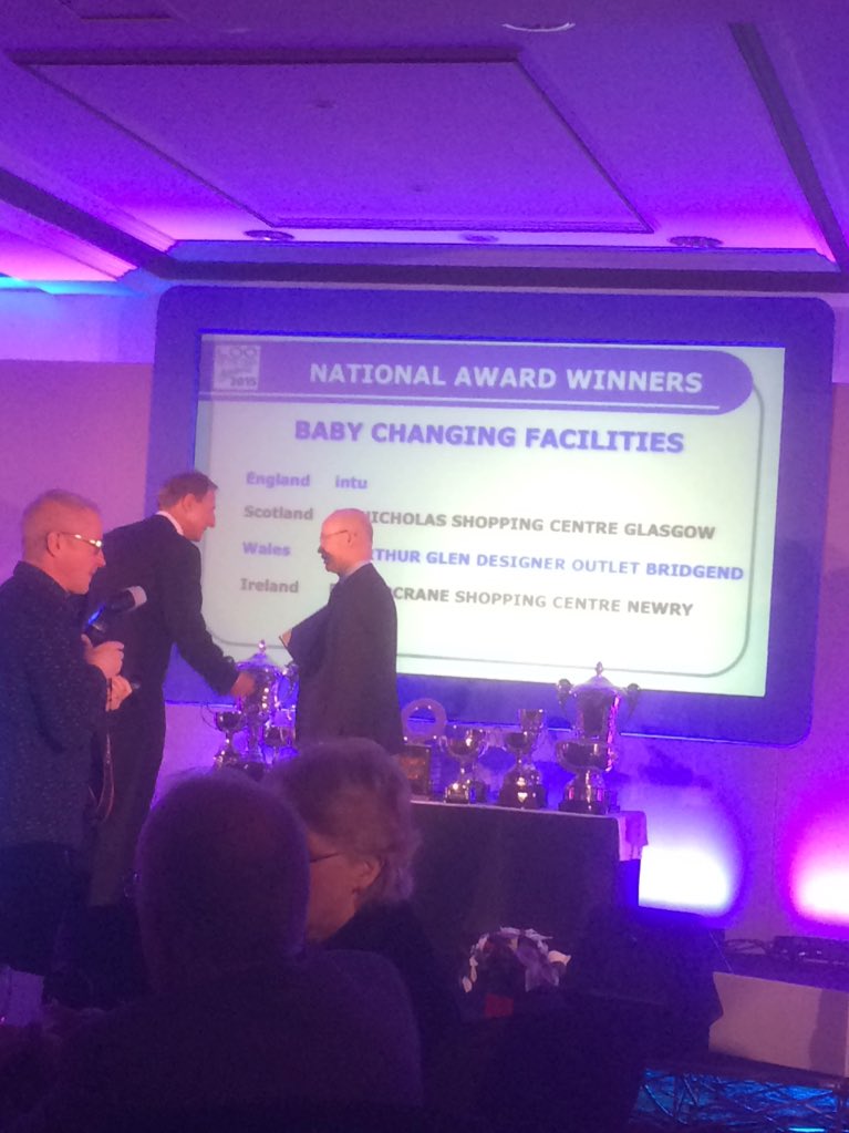 Puff_the_dryer's tweet photo. Congratulations to @Buttercrane shopping centre. Baby changing room of the year NI. #loooftheyearawards https://t.co/UUiLtcy8OB