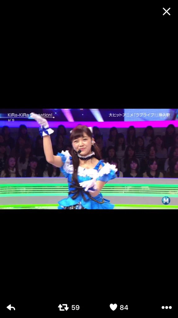 ラブライブ出演時の、女性陣の顔がもはやホラーwww