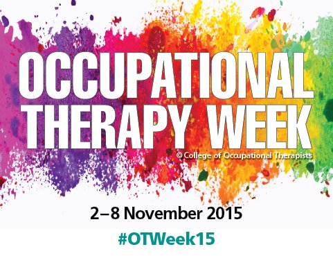 theRCOT's tweet photo. Did you promote #OTWeek15? Photos to vandita.chisholm@cot.co.uk please and your feedback https://t.co/O2NdRXa2Wn https://t.co/755xd3gAmi