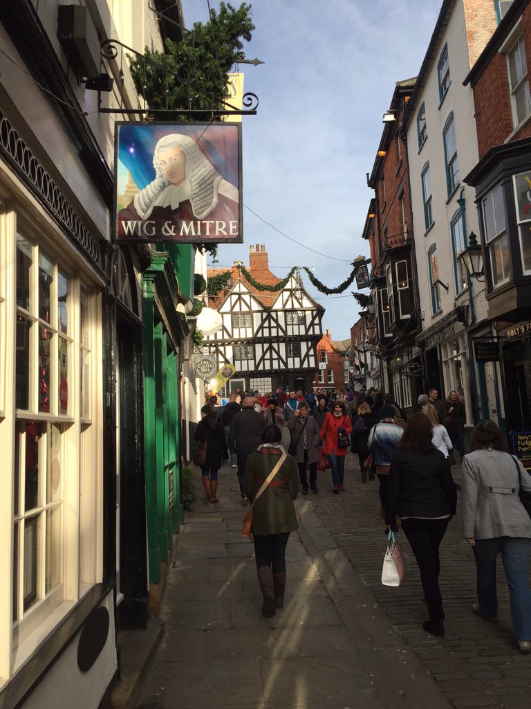 Lovely day for the #LincolnChristmasMarket