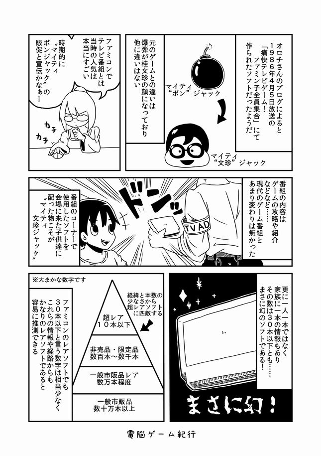 PETIT_PARADE's tweet photo. 【小鳥遊すずめ】電脳ゲーム紀行 2/4
#SP002-幻?マイティ文珍ジャックって何だ?
https://t.co/cH5iFIre3H
良かったらRTしてね♪
https://t.co/2fV4s0cLsC
オロチさんのサイト↑ https://t.co/QGODQNlpm0