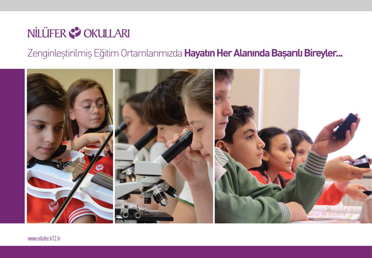 Zenginleştirilmiş Eğitim Ortamlarımızda
Bambaşka Bİr Eğitim...
nilufer.k12.tr