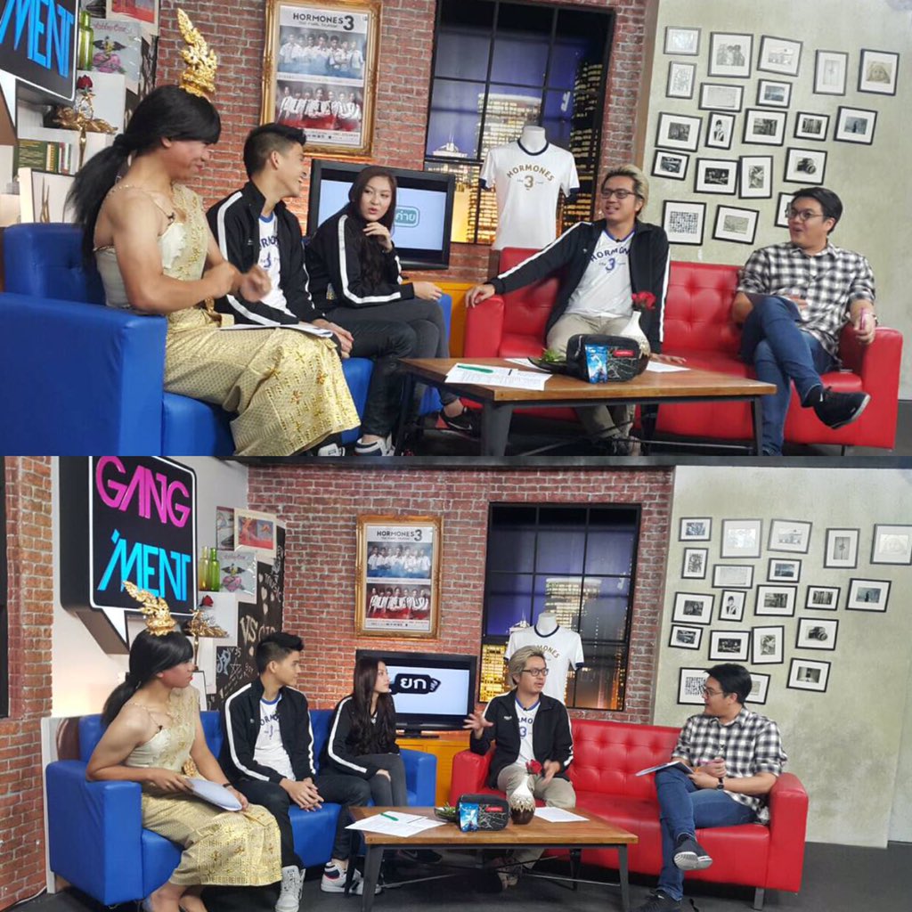 เจอกับส้มส้ม พละ และผกก.ปิงได้ในรายการ GANG 'MENT ตอนนี้เลยจ้า :)
#ทีมส้มส้มพละ
#HormonesTheSeries3