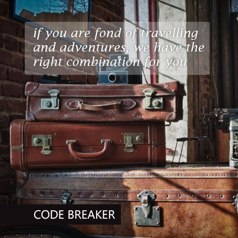 codebreakgame's tweet image. Register your self at codebreakgame.com  &amp;amp; get a chance to win 27000€.
#codebreakgame #traveling #breakthecode