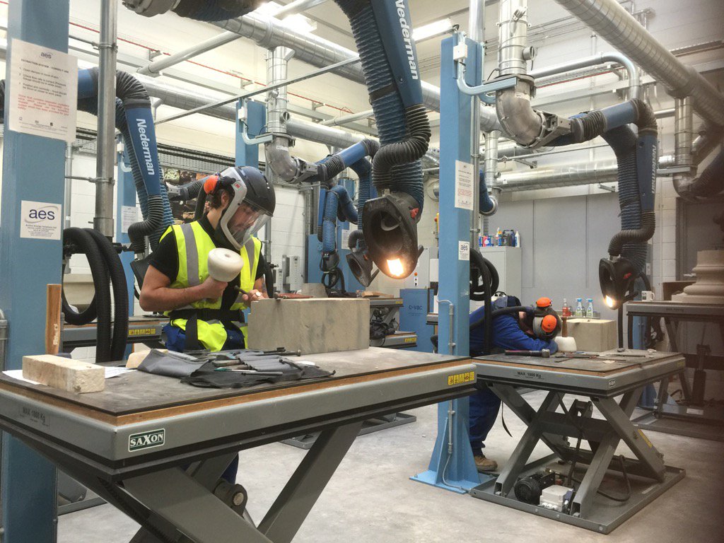 Great to see our <a href="/welovehistory/">Historic Scotland</a> first year apprentices in week six and already doing great work