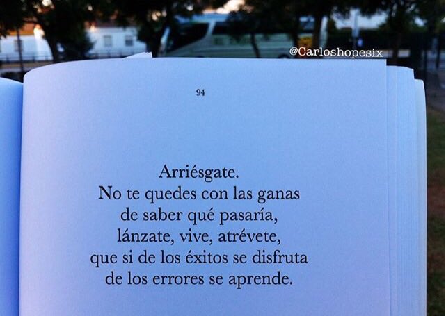 carlosortigosa_'s tweet photo. Arriésgate. https://t.co/2MrGiQGWuy