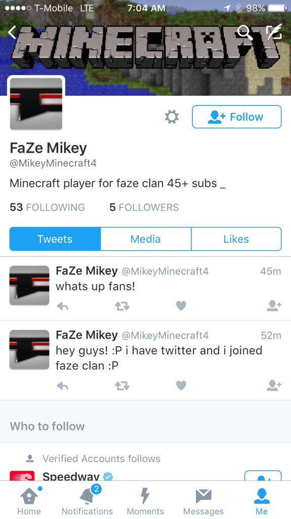 vElastiqs's tweet image. kid thinks he's apart of @FaZeClan LMAO HES PROBABLY 8 yrs old