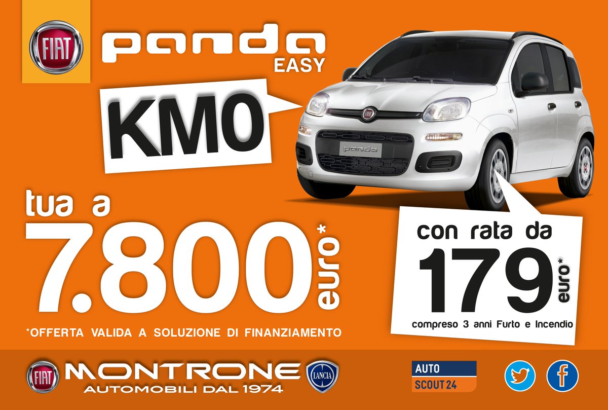 MontroneAuto's tweet image. #Novità #Fiat #Panda è tua a 7800 euro! #anticipiamoilnatale #natale #Christmas #montroneAutomobili #Taranto #regali