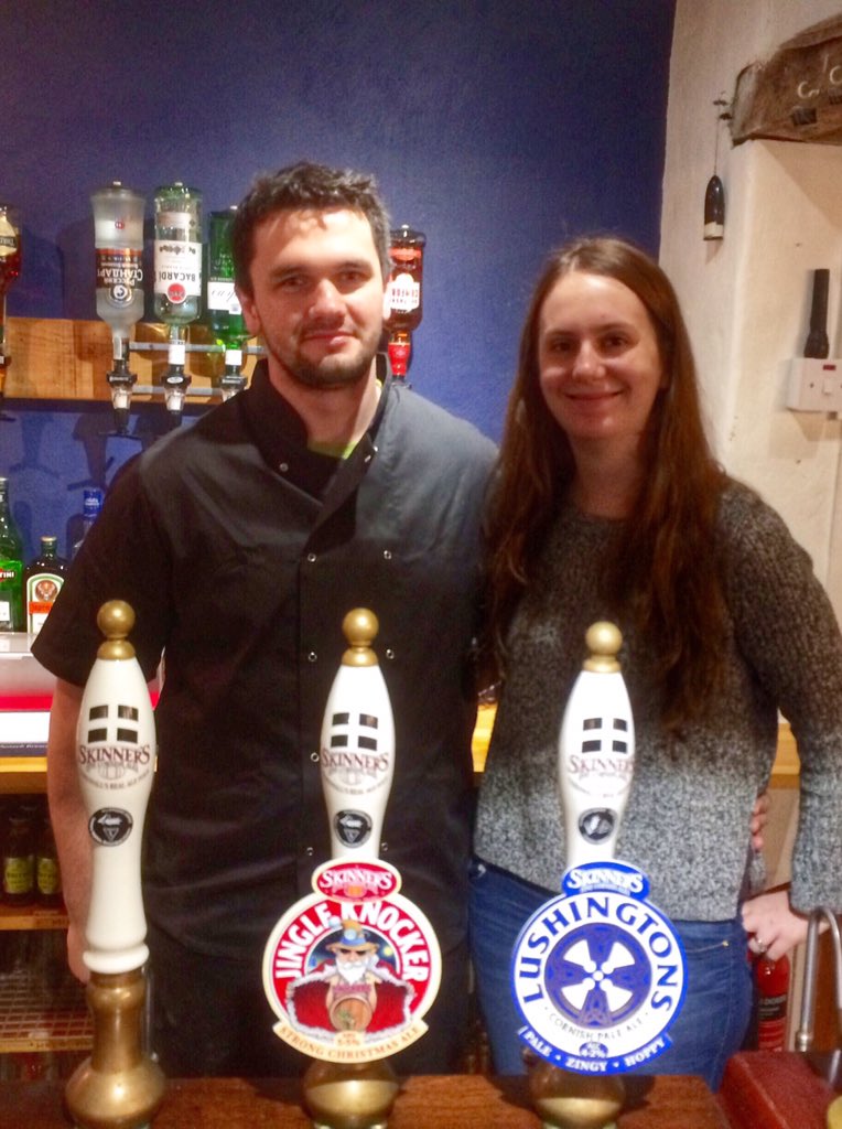 Skinnersrepbrad's tweet photo. @TheAnvilCubert re-opens on Friday 5pm! Welcome new owners Matt &amp; Nicole #supportyourlocal #pub @Skinnersbrewery https://t.co/mT7GEPoowy