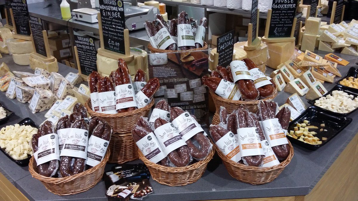 Mmh!  award winning Yorkshire Chorizo.