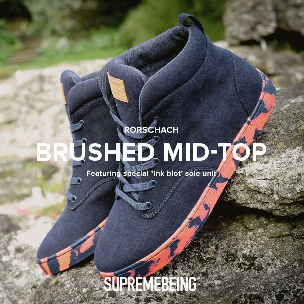 SupremebeingLtd's tweet photo. The Rorschach style returns by popular demand... #StepCorrect https://t.co/YvmwVsENFd https://t.co/8XAHWRTchZ