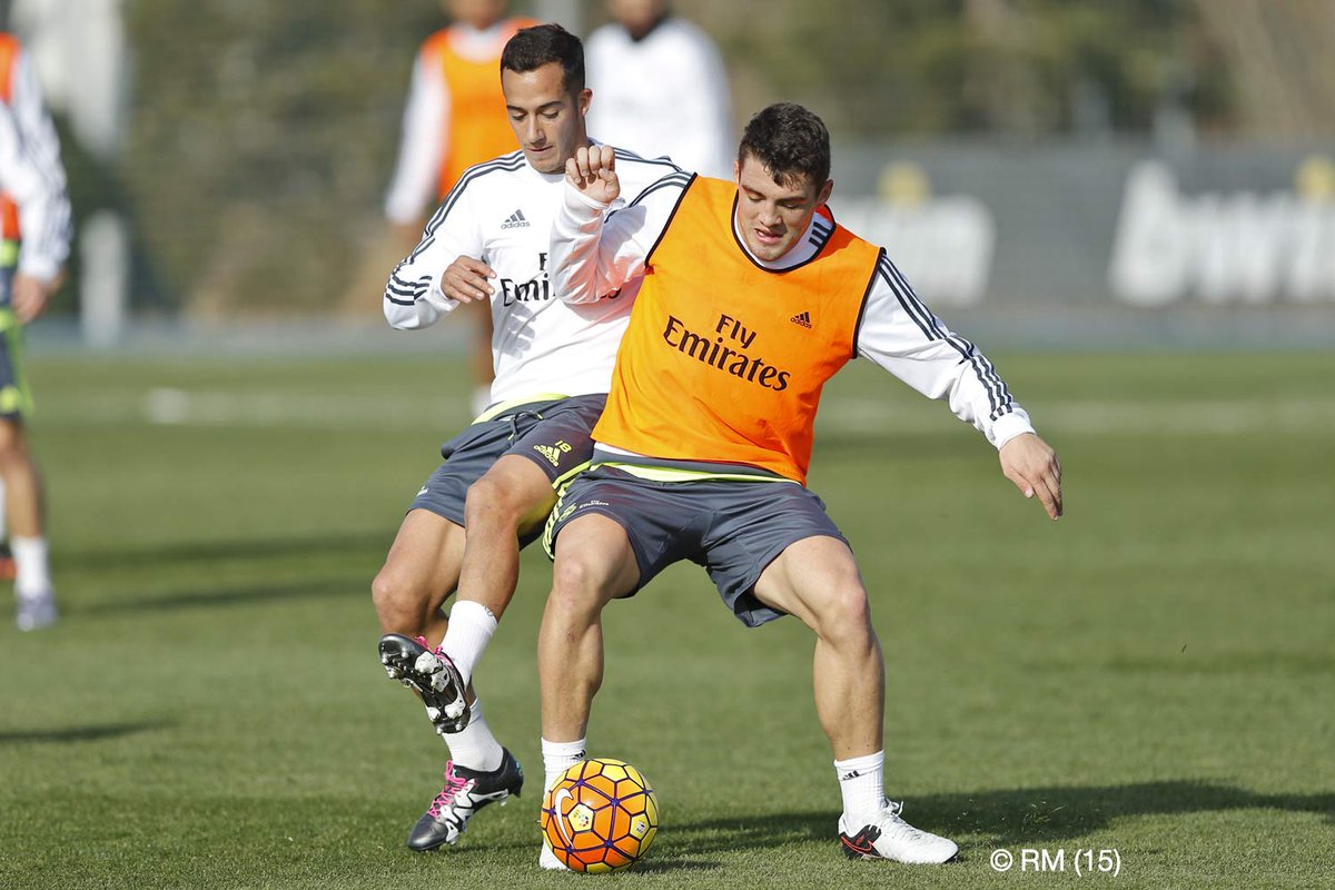 realmadrid's tweet photo. ¡Ya estamos listos para el partido  de mañana a las 16h00 contra el Getafe! ⚽📷

#RMCity #RMLiga https://t.co/gQT6KCn4X0
