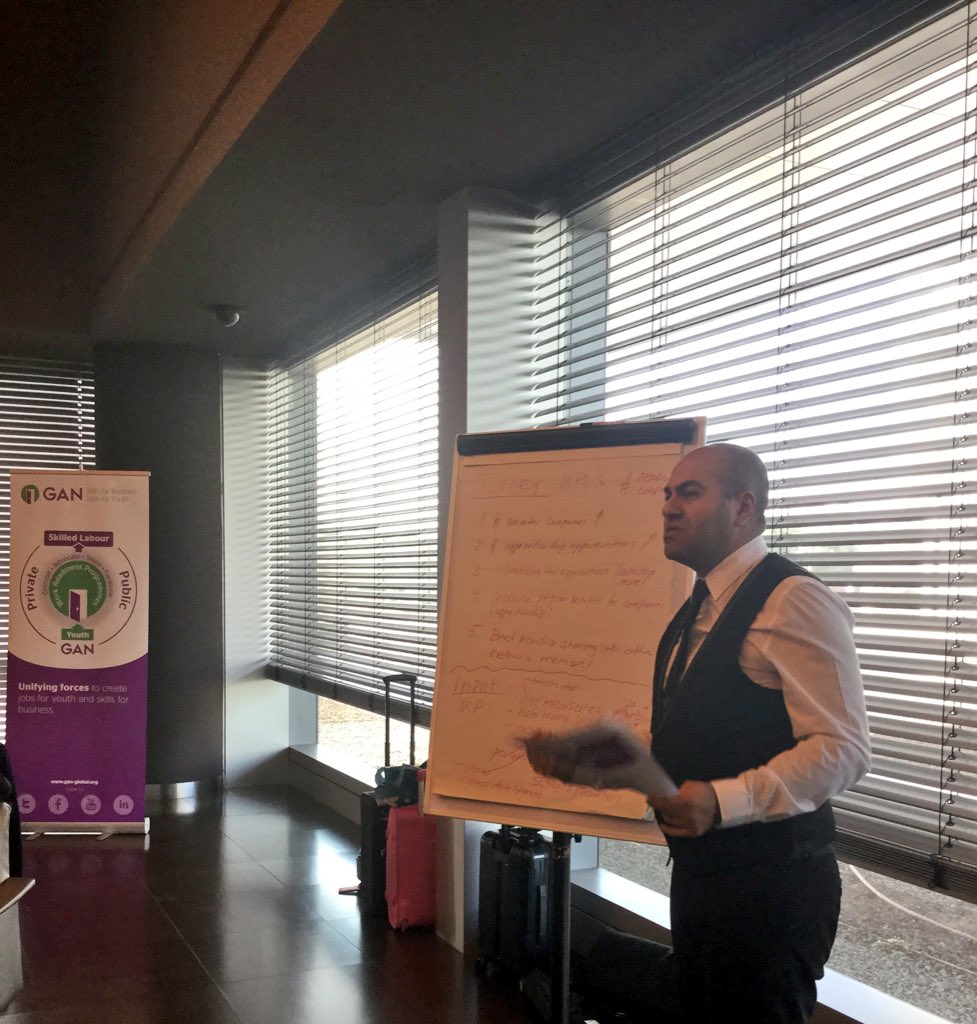 GAN4Skills's tweet photo. #GANIMPACTDAY Koray Balkaya from #GANTURKEY on achieving KPIs for the GAN Natinal Networks https://t.co/0WkSZ9fICY