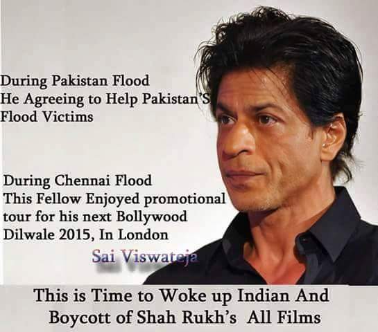 SudhirArora555's tweet image. 18 दिसम्बर को शाहरूख की मूवी को ना देखकर टिकट के 120रूपए मैं चेन्नई आपदा के लिये प्रधानमंत्री राहत कोष में दूँगा आप?