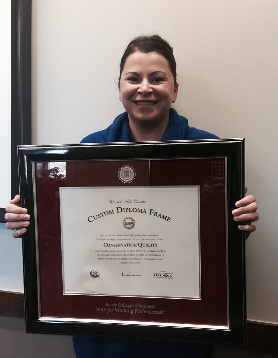 Texas Tech Diploma Frame Rawls College Of Business