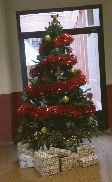 alr0033's tweet photo. Ambiente navideño en la UBU! #PEDUBU15 https://t.co/ru6EQDDTub