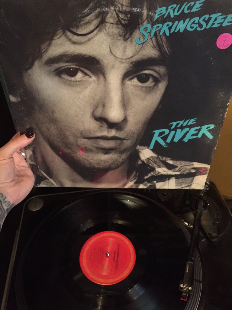 blackgoldbk's tweet image. Got the Jersey Shore vibe goin' this morning with the Boss and @rookcoffee ! #nowspinning #rooked #vinyl #coffee