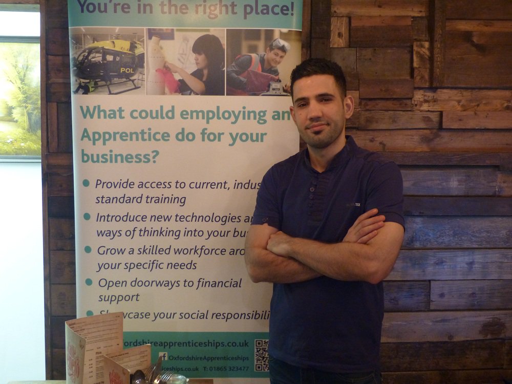 Thanks Reza, owner <a href="/caffeveneto/">caffe veneto</a> for kindly hosting our #Banbury #Apprenticeships surgery today, we're here til 2:30!