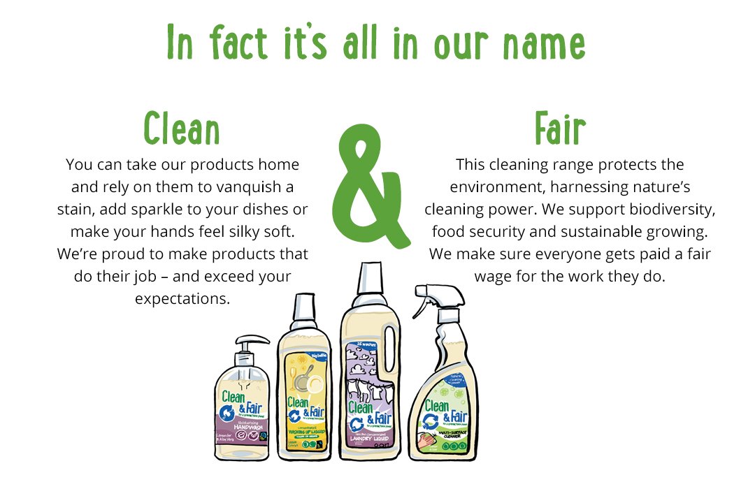 Our partner brand <a href="/CleanFair/">Clean & Fair</a> have launched their new website...the clue's in the name!! ow.ly/VtPQu