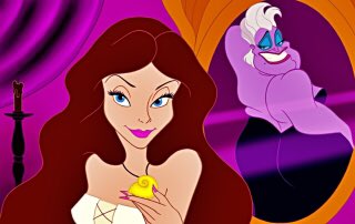 アースラが変身した ヴァネッサmakeもしたいかも！ ヴァネッサって綺麗