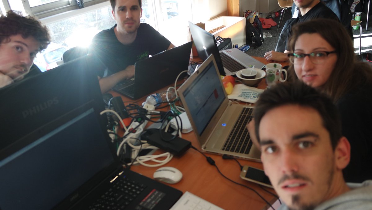 OMGreenIT's tweet photo. H-2 before the end.
And team @OMGreenIT is always the here!
#GCLChallenge #guto @groupeesaip https://t.co/mH1O0wql4j