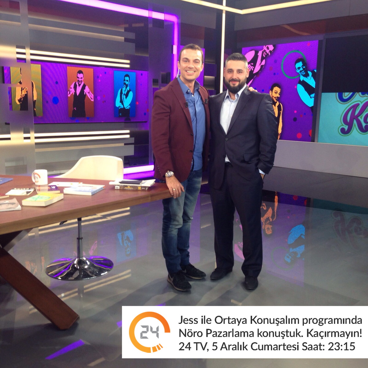 #NöroPazarlama konuşmak hiç bu kadar keyifli olmamıştı! Bu Cumartesi <a href="/MolhoJess/">Jess Molho</a> ile <a href="/ortayakonusalim/">Ortaya Konusalım</a> dayız.