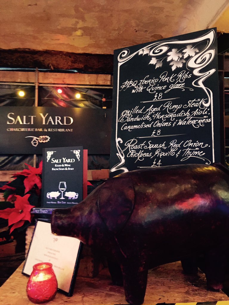 SaltYardEvents's tweet photo. Our leather pig is ready and so are we! @IslingtonSq @SaltYardGroup https://t.co/6Lnm4u9R1r