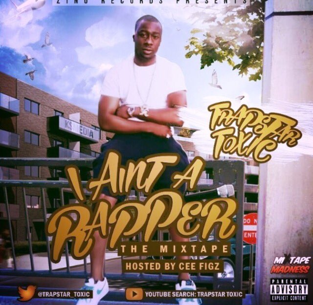 trapstar_toxic's tweet photo. As the saying goes "Out with the old in with the new" Trapped In The Hustle droppin in 2 days get ready!! https://t.co/z6q1RTxCk6