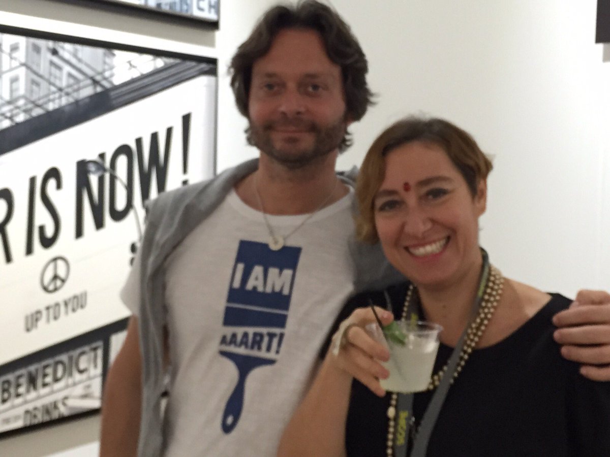 ProjectAaart's tweet photo. I am #aaart! Creative t-shirt and #artchandising at #MiamiScope with @sabrinaroccaart https://t.co/3EQfWIzA90 https://t.co/5vSSW1F0br