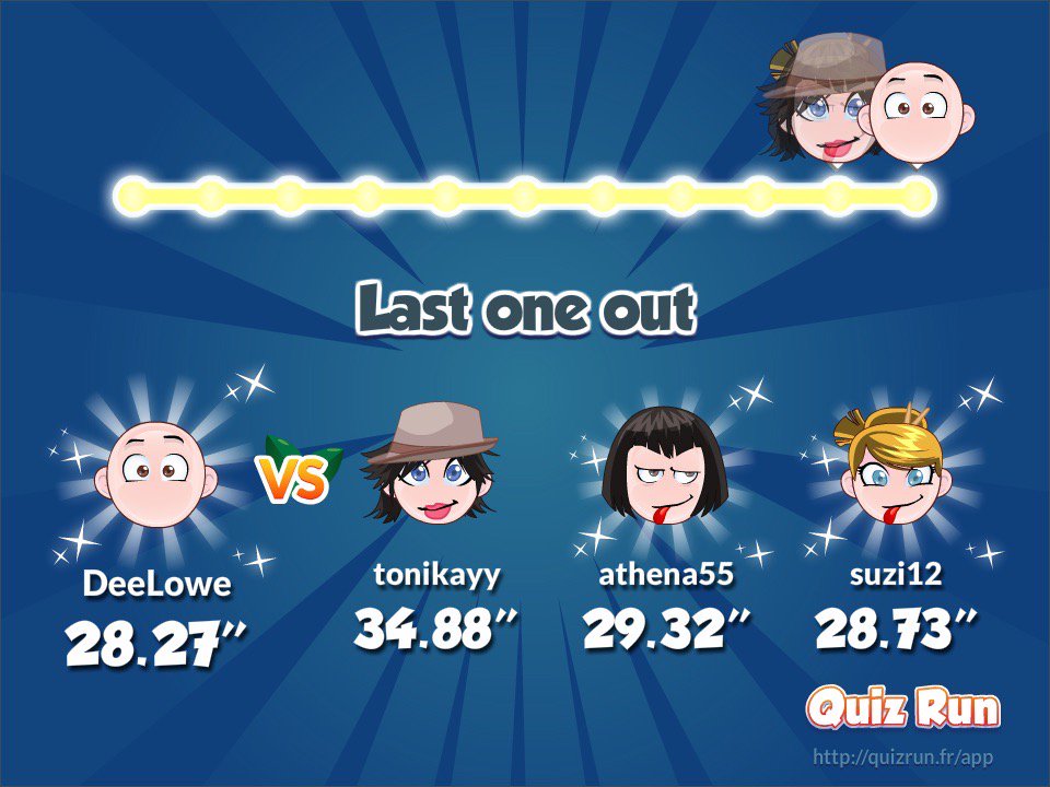 LittleDee1990's tweet photo. I finished 1st at the silver tournament in Quiz Run. My username is DeeLowe https://t.co/wDWiIiic8B https://t.co/6LbIWNiVIO
