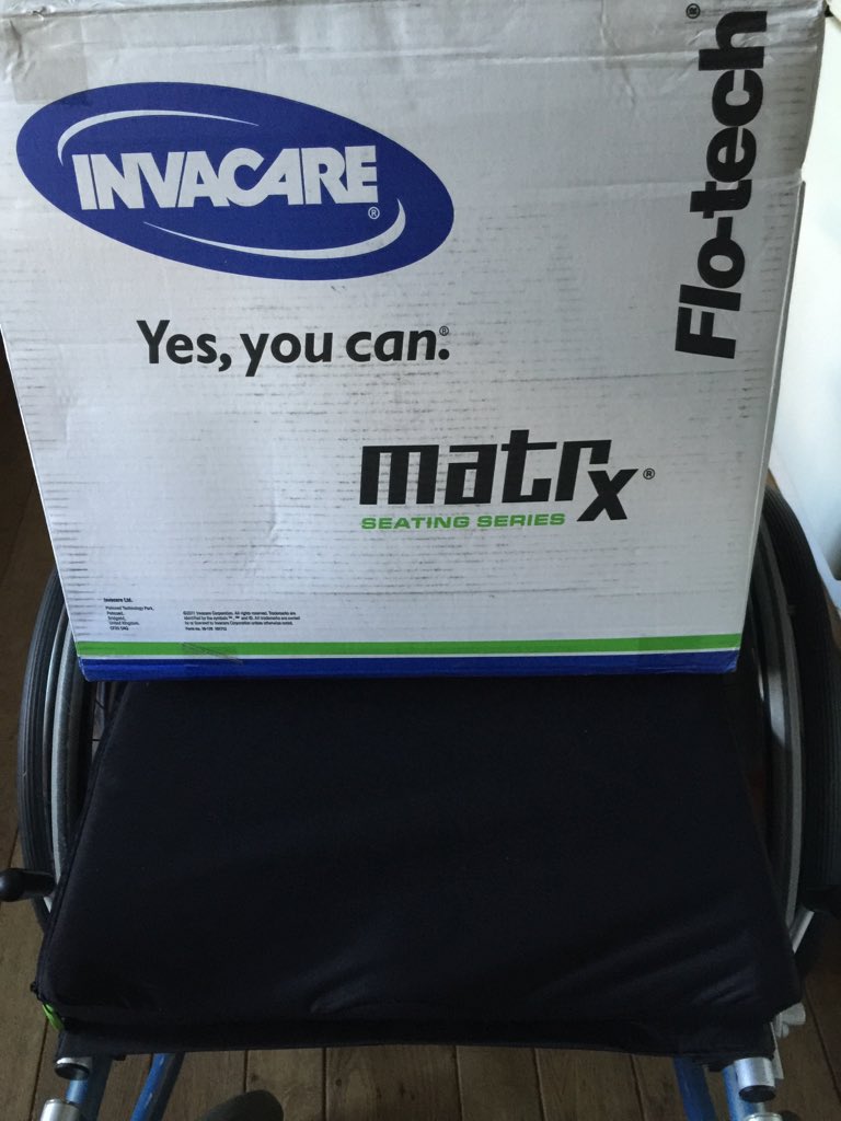 Hiddenmickey68's tweet photo. Top kussen! Bedankt #invacare https://t.co/KoQl5mFSoE